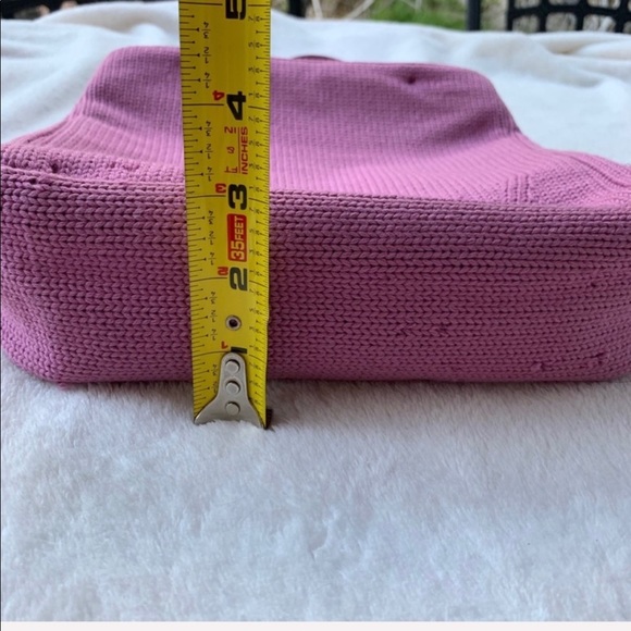 Authentic PRADA pink LANA women’s tote style B9496 - Picture 6 of 8